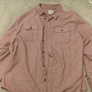 Light red flannel jacket